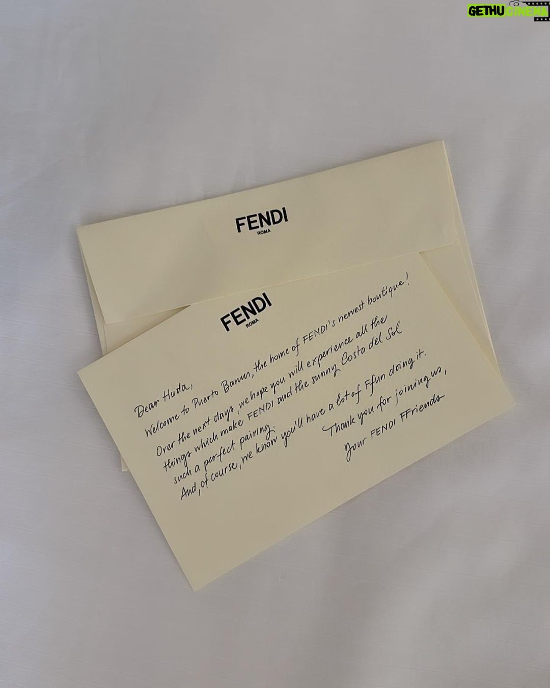 Huda ElMufti Instagram - That was sooo @fendi ⭐️ #fendisummer Marbella, Spain