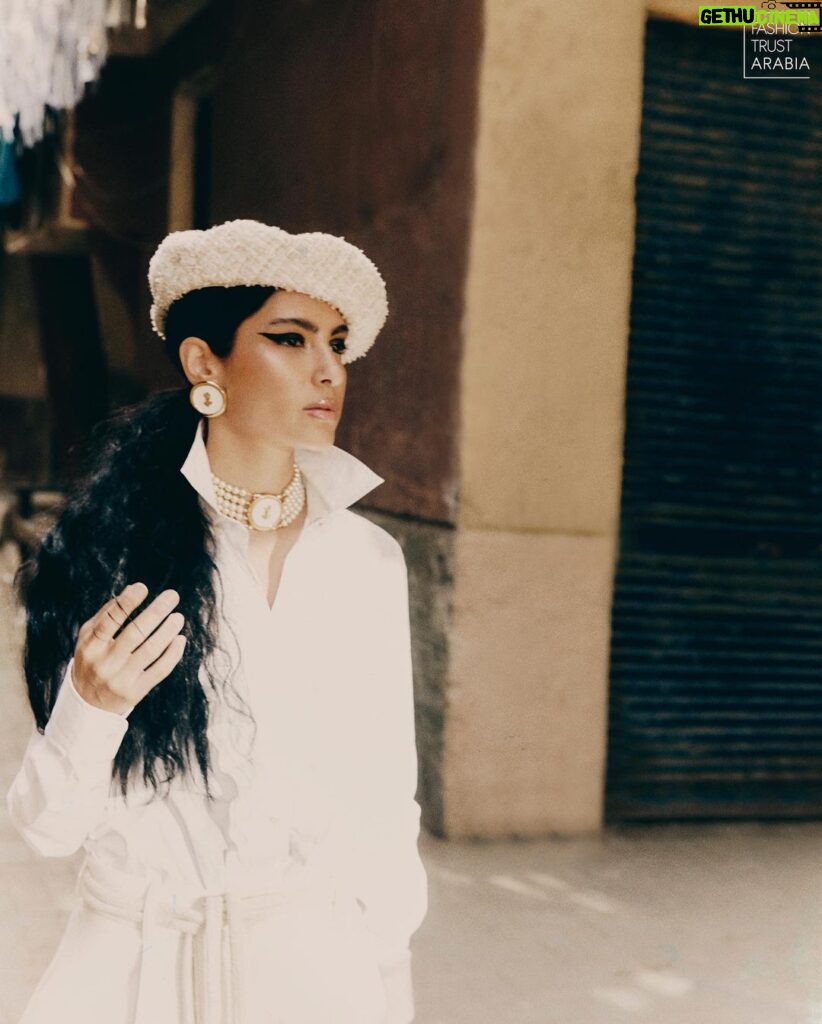 Huda ElMufti Instagram - #FTAMeets: Egyptian actress @hudaelmufti as she talks to us about the importance of empowering aspiring Arab young creatives, the growth of fashion in the MENA region, how she stays inspired and more. Read our full June feature on our online platform (link in bio) Photography: Amina Zahar  Creative Direction: Tatiana Akl Styling: Poucy El Shahawy Production: Digitent World Makeup: Shariff Tanyous Hairstylist: Silvia Ashraf Talent Management: @mad_solutions @kareemsamy Words by: Dana Nassour   #FashionTrustArabia #FTA #HudaElMufti