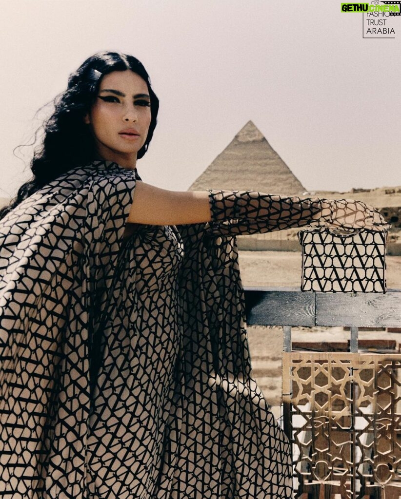 Huda ElMufti Instagram - #FTAMeets: Egyptian actress @hudaelmufti as she talks to us about the importance of empowering aspiring Arab young creatives, the growth of fashion in the MENA region, how she stays inspired and more. Read our full June feature on our online platform (link in bio) Photography: Amina Zahar  Creative Direction: Tatiana Akl Styling: Poucy El Shahawy Production: Digitent World Makeup: Shariff Tanyous Hairstylist: Silvia Ashraf Talent Management: @mad_solutions @kareemsamy Words by: Dana Nassour   #FashionTrustArabia #FTA #HudaElMufti