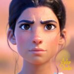 Huda ElMufti Instagram – What if @hudaelmufti was a Disney character? 🤔 ELSA helped us visualize that 🚀