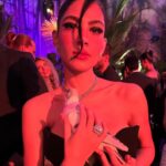 Huda ElMufti Instagram – The magical night @cartier ❤️‍🔥

Special thanks to my team ✌🏽
Dress @monotofficial 
Mua @sharifftanyous 
Stylist @bypoucyelshahawy 
Hair @silviahairstyling 
Bag @maisonvalentino Dubai, United Arab Emirates