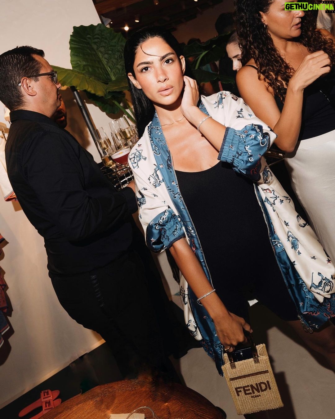 Huda ElMufti Instagram - That was sooo @fendi ⭐️ #fendisummer Marbella, Spain
