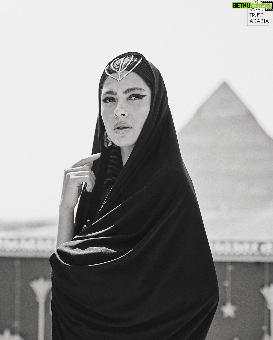 Huda ElMufti Instagram - #FTAMeets: Egyptian actress @hudaelmufti as she talks to us about the importance of empowering aspiring Arab young creatives, the growth of fashion in the MENA region, how she stays inspired and more. Read our full June feature on our online platform (link in bio) Photography: Amina Zahar Creative Direction: Tatiana Akl Styling: Poucy El Shahawy Production: Digitent World Makeup: Shariff Tanyous Hairstylist: Silvia Ashraf Talent Management: @mad_solutions @kareemsamy Words by: Dana Nassour #FashionTrustArabia #FTA #HudaElMufti