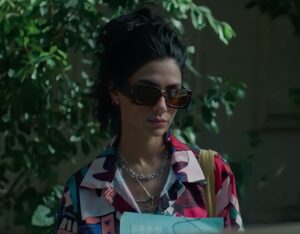 Huda ElMufti Instagram - 🤭💜🎂🎉👁☀️ غادة 
من مسلسل #تحقيق
المسلسل متاح على منصة @watchit 
@thisisshank_ 
@victor.credi 
@aromastudios