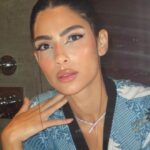 Huda ElMufti Instagram - Saved 👁️ 已保存 @bulgari 🫶🏽 Mua @diorbeauty by @sharifftanyous Bvlgari Hotel & Residences, Dubai