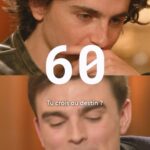 Hugo Travers Instagram – Mon Oui/Non avec @tchalamet 

@france.tv