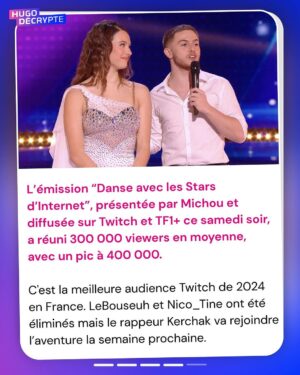 Hugo Travers Instagram - 🚨 En 1 minute, votre résumé de l’actualité du jour 🚨
.
📧 Pour suivre la newsletter : https://hugodecry.pt/newsletter
.
🍿 Pour suivre l’actu culture : @hugodecrypte.pop
.
🏋️ Pour suivre l’actu sport : @hugodecrypte.sport
.
SHOUTOUT à @athyna.e et @hectorbassis pour leur participation au débat !
.
Tous les jours, on met en avant deux participants du débat. Pour participer : like + débat En commentaire.
.

Pensez-vous que les émissions diffusées sur Twitch dépasseront bientôt les émissions de télévision ? 🧐
.
Commentez oui/non/sans opinion suivie de vos éventuels arguments, résultats dans l’édition de demain !
.

Couverture : ©Michou 
Actu 1 : France Bleu, Le Monde, Ouest-France
Actu 2 : Libération, Courrier International, Le HuffPost
Actu 3 : 20 Minutes, BFM, La Dépêche 
Actu 4 : SudInfo, French TwitchOffice
Actu 5 : France 24, Le Monde, Le Point