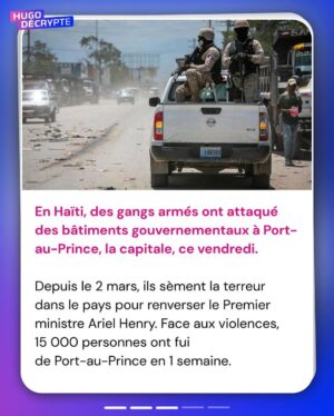 Hugo Travers Instagram - 🚨 En 1 minute, votre résumé de l’actualité du jour 🚨
.
📧 Pour suivre la newsletter : https://hugodecry.pt/newsletter
.
🍿 Pour suivre l’actu culture : @hugodecrypte.pop
.
🏋️ Pour suivre l’actu sport : @hugodecrypte.sport
.
SHOUTOUT à @taehyung et @mxlfe pour leur participation au débat !
.
Tous les jours, on met en avant deux participants du débat. Pour participer : like + débat En commentaire.
.

Faut-il envoyer une force internationale en Haïti ? 🧐
.
Commentez oui/non/sans opinion suivie de vos éventuels arguments, résultats dans l’édition de demain !
.

Couverture : ©Abaca
Cover : ©Abaca 
Actu 1 : ©Abaca I France bleu, RTL
Actu 2 : ©OpenarmsEng (X) I Ouest-France, Le Monde
Actu 3 : ©Abaca I Courrier International, ABC News
Actu 4 : ©Abaca I France Info, le Huff Post
Actu 5 : ©Abaca I Le Huff Post, Sud oues