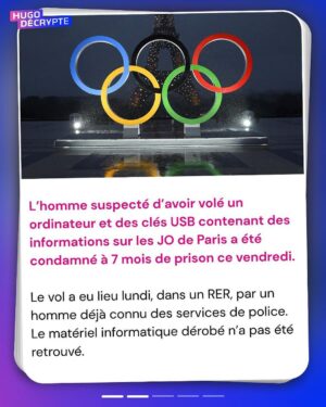 Hugo Travers Instagram - 🚨 En 1 minute, votre résumé de l’actualité du jour 🚨
.
📧 Pour suivre la newsletter : https://hugodecry.pt/newsletter
.
🍿 Pour suivre l’actu culture : @hugodecrypte.pop
.
🏋️ Pour suivre l’actu sport : @hugodecrypte.sport
.
SHOUTOUT à @aisha_valentine et @agathestyle pour leur participation au débat !
.
Tous les jours, on met en avant deux participants du débat. Pour participer : like + débat En commentaire.
.

Les emojis famille d’Apple sont-il assez représentatifs ?🧐
.
Commentez oui/non/sans opinion suivie de vos éventuels arguments, résultats dans l’édition de demain !
.

Couverture : ©Abaca
Actu 1 : BFMTV
Actu 2 : ©Paris Olympics | Le Parisien, BFMTV
Actu 3 : ©Abaca | 20 Minutes, Libération
Actu 4 :  Numerama
Actu 5 : ©Michoucroute_ I Le Figaro, Le Parisien