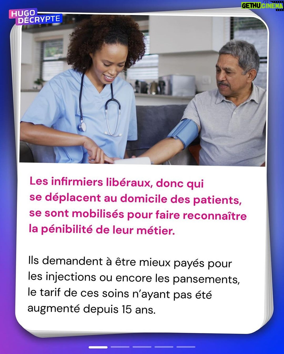 Hugo Travers Instagram - 🚨 En 1 minute, votre résumé de l’actualité du jour 🚨 . 📧 Pour suivre la newsletter : https://hugodecry.pt/newsletter . 🍿 Pour suivre l’actu culture : @hugodecrypte.pop . 🏋️ Pour suivre l’actu sport : @hugodecrypte.sport . SHOUTOUT à @p.a.u_l.e.e.n et @maxmis38 pour leur participation au débat ! . Tous les jours, on met en avant deux participants du débat. Pour participer : like + débat En commentaire. . Comprenez-vous la mobilisation des infirmiers libéraux ? 🧐 . Commentez oui/non/sans opinion suivie de vos éventuels arguments, résultats dans l’édition de demain ! . Cover : ©Abaca Actu 1 : ©Abaca | Le Figaro, Ouest France Actu 2 : ©Abaca | Le Monde, France Info Actu 3 : ©Abaca I Le Monde, France24, Le Figaro Actu 4 : ©Abaca I BFM, Euronews Actu 5 : X @UltimaGenerazi1 I 20 Minutes, La libre belgique