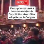 Hugo Travers Instagram – L’inscription de la liberté d’avorter dans la Constitution adoptée par le Parlement. 

🟢 780 VOIX POUR
🔴 72 VOIX CONTRE