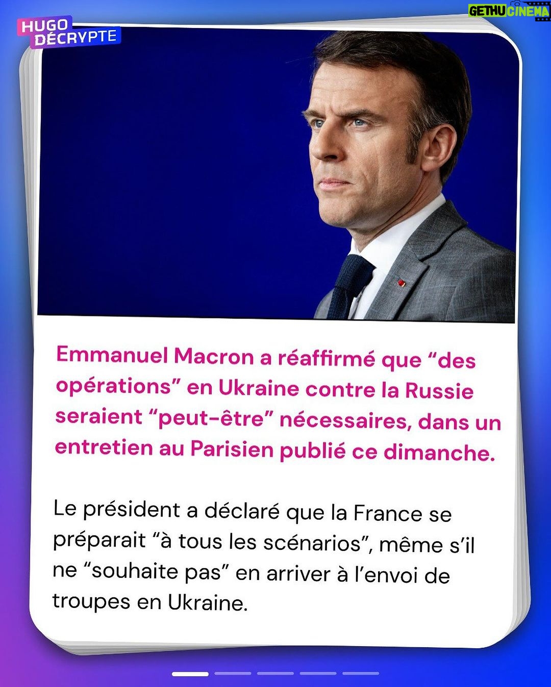Hugo Travers Instagram - 🚨 En 1 minute, votre résumé de l’actualité du jour 🚨 . 📧 Pour suivre la newsletter : https://hugodecry.pt/newsletter . 🍿 Pour suivre l’actu culture : @hugodecrypte.pop . 🏋️ Pour suivre l’actu sport : @hugodecrypte.sport . SHOUTOUT à @oceane_ctn44 et @juny.june pour leur participation au débat ! . Tous les jours, on met en avant deux participants du débat. Pour participer : like + débat En commentaire. . Les enfants en bas âge doivent-ils pouvoir assister gratuitement aux JO ?🧐 . Commentez oui/non/sans opinion suivie de vos éventuels arguments, résultats dans l’édition de demain ! . Couverture : ©Abaca Actu 1 : ©Abaca | Le Parisien Actu 2 : ©Abaca | RFI, France 24 Actu 3 : ©teamnavalny | Franceinfo, Le Figaro Actu 4 : ©Paris2024 | BFMTV, 20 Minutes Actu 5 : ©Abaca | Le Huffpost, Ouest-France