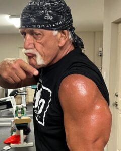 Hulk Hogan Instagram - Train for the future, perfect one task, then use those skills to perfect every aspect of your life. Body, mind, spirit all work together to achieve greatness in relationships, faith and quality of life. Just keep runnin wild brother!!! Amen HH