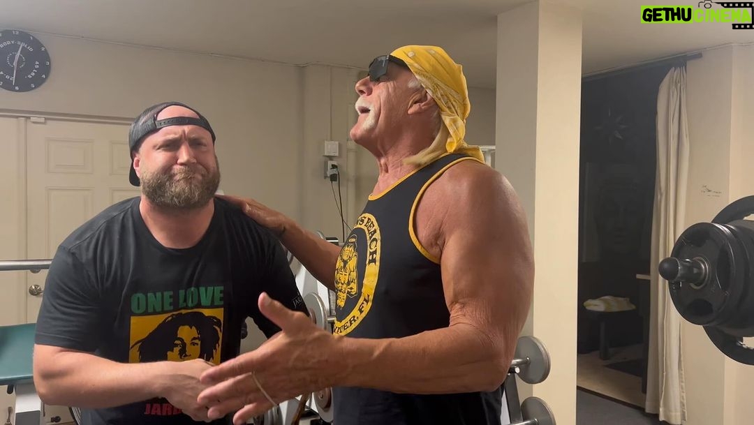 Hulk Hogan Instagram - Criss cross apple sauce, we’re going to be mixing things up tonight at #hoganshangout #clearwaterbeach brother!!!