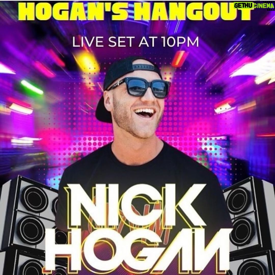 Hulk Hogan Instagram - Friday night #clearwaterbeach party starts at 10 Pm at #hoganshangout brother!!!