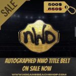 Hulk Hogan Instagram - @hogansbeachshop (Limited) WCW NWO Hollywood Hogan Championship Title Belts Autographed On sale now until Friday… LIMITED QUANTITIES So get them while you can + It comes with a free signed Bandana‼️ (Link in bio) 🌐Link: https://hogansbeachshop.com/products/hollywood-hogan-signed-wcw-nwo-championship-belt-replica?_pos=3&_sid=d4cd3d7b9&_ss=r