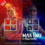 Hulk Hogan Instagram - 🎄Christmas Boxes Now Available on the website! 2 Choices Hulkamania or Hollywood💪 Each Box Includes a T-Shirt, Wristband, Autographed 8x10 & a Autographed Bandana Available on are website now… The perfect Gift for Christmas‼️ON SALE NOW @hogansbeachshop 🌐Link: https://hogansbeachshop.com/products/christmas-box-hulkamania-or-hollywood