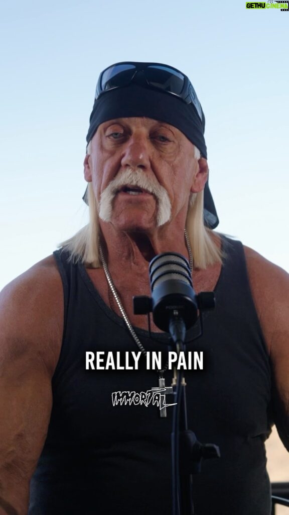 Hulk Hogan Instagram - When the body’s yellin’ for relief, you gotta choose wisely, man! That’s why I’m all about @immortalbyhulkhogan it’s about natural healing power, not pain pills! 💪 Join the fight against pain the natural way Brother