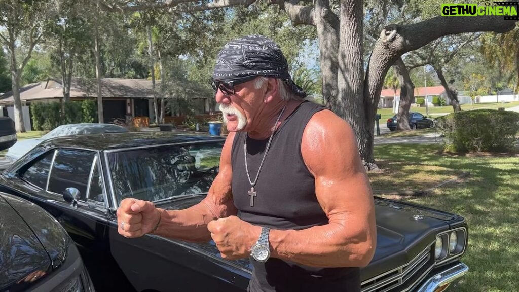 Hulk Hogan Instagram - Too many steel chairs to the head brother! What I meant was, the belts are on the line and $500 is on the line for the best dressed male and female costume tonight at @hoganshangout! 8pm brother!!