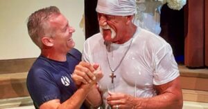 Hulk Hogan Instagram - Total surrender and dedication to Jesus is the greatest day of my life. No worries, no hate, no judgment… only love!