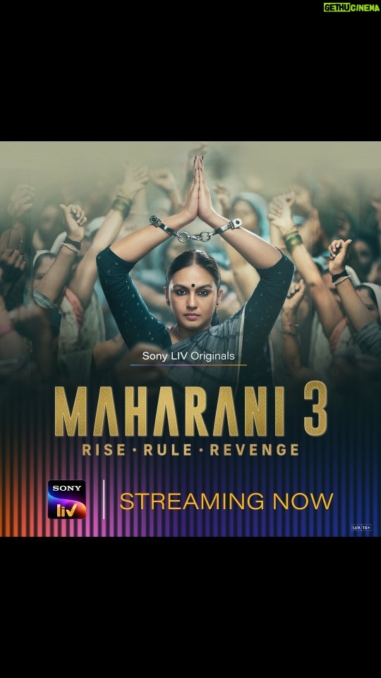 Huma Qureshi Instagram - The queen is back to claim what's hers in #Maharani3 Watch her make her move in an all-new season! Maharani 3 streaming now exclusively on SonyLIV. #MaharaniOnSonyLIV @sonylivindia @sonylivinternational @sirsubhashkapoor @iamhumaq @amit.sial @shah_sohum @dibyenduofficial @bhave.saurabh @vineetskumars @thepramodpathak @kantari_kanmani @sushilpandeyofficial @anujasatheofficial @jollynarenkumar @dkh09 @kangratalkies @umashankar.singh.7 #NandanSingh @mukeshchhabracc @castingchhabra @amoghdeshpande8 @kunalwalve @drsagargeetkar @rohitsharmacomposer @veerakapuree @singvikram.83 @mangeshdhakde @yatrikdave @ametvb @sanahkewal