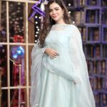 Humaima Malick Instagram – Tum itna jo muskura rahay ho 💙 @toniandguypk @tahira_makeup_art