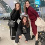 Humaima Malick Instagram - Happy girls are the best girls🦋 #triotop Dubai International