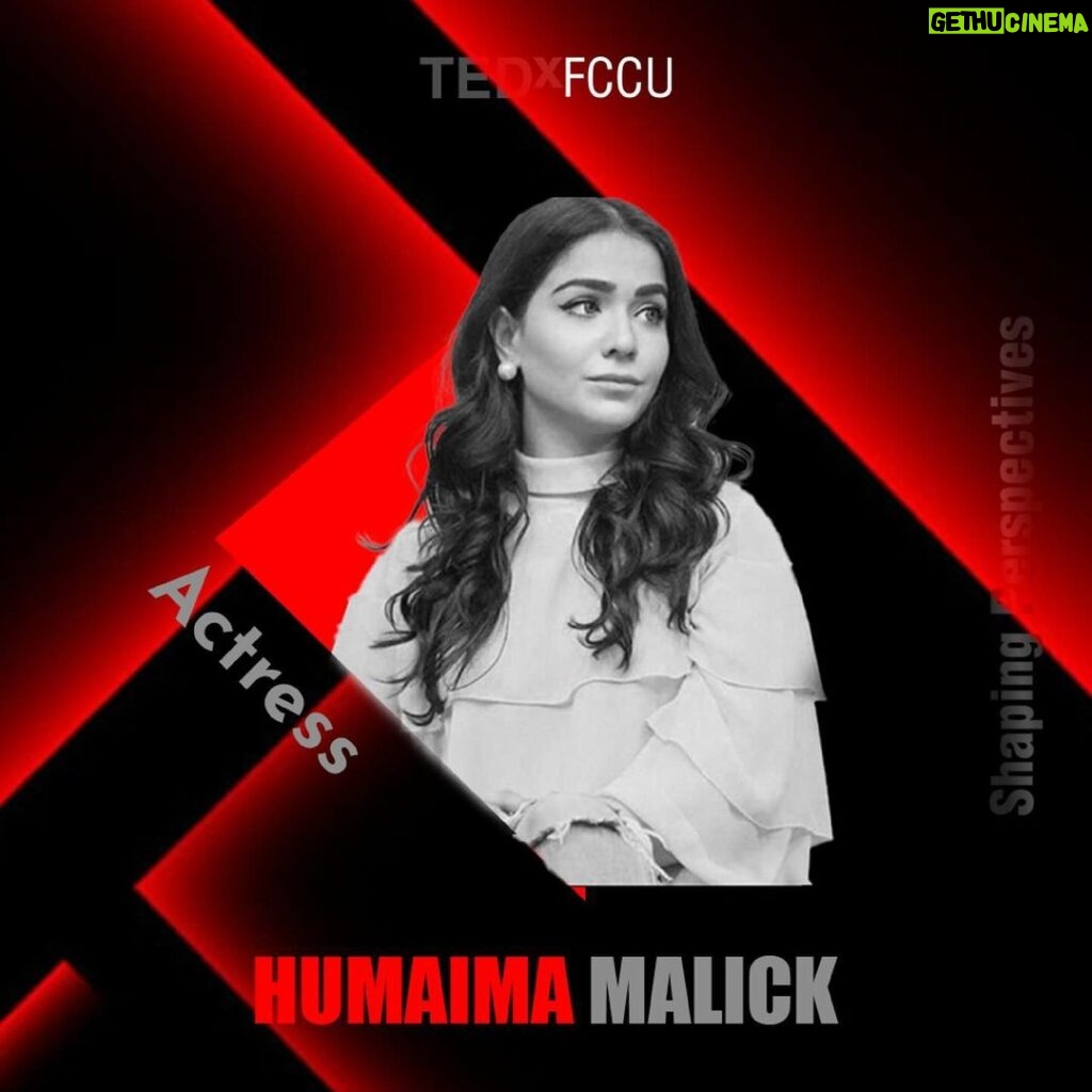 Humaima Malick Instagram - Humaima Malick does not need an introduction. Her acting career is enough to speak for her. From Bol to the Legend of Maula Jatt, her craft speaks volume. Not just listening, but just to have her around would be a great honour. We are so glad to have her on board with us!