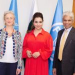 Humaima Malick Instagram - Today, I felt honored to be present among the Food and Agriculture Organization of the UN and stakeholders for celebration of the #WorldFoodDay. @unitednations I heard amazing stories of the Women working in the food and nutrition sector of Pakistan. Without a doubt, I am inspired by our #FoodHeroes. Looking forward for more of this. Thank You FAO. @fao