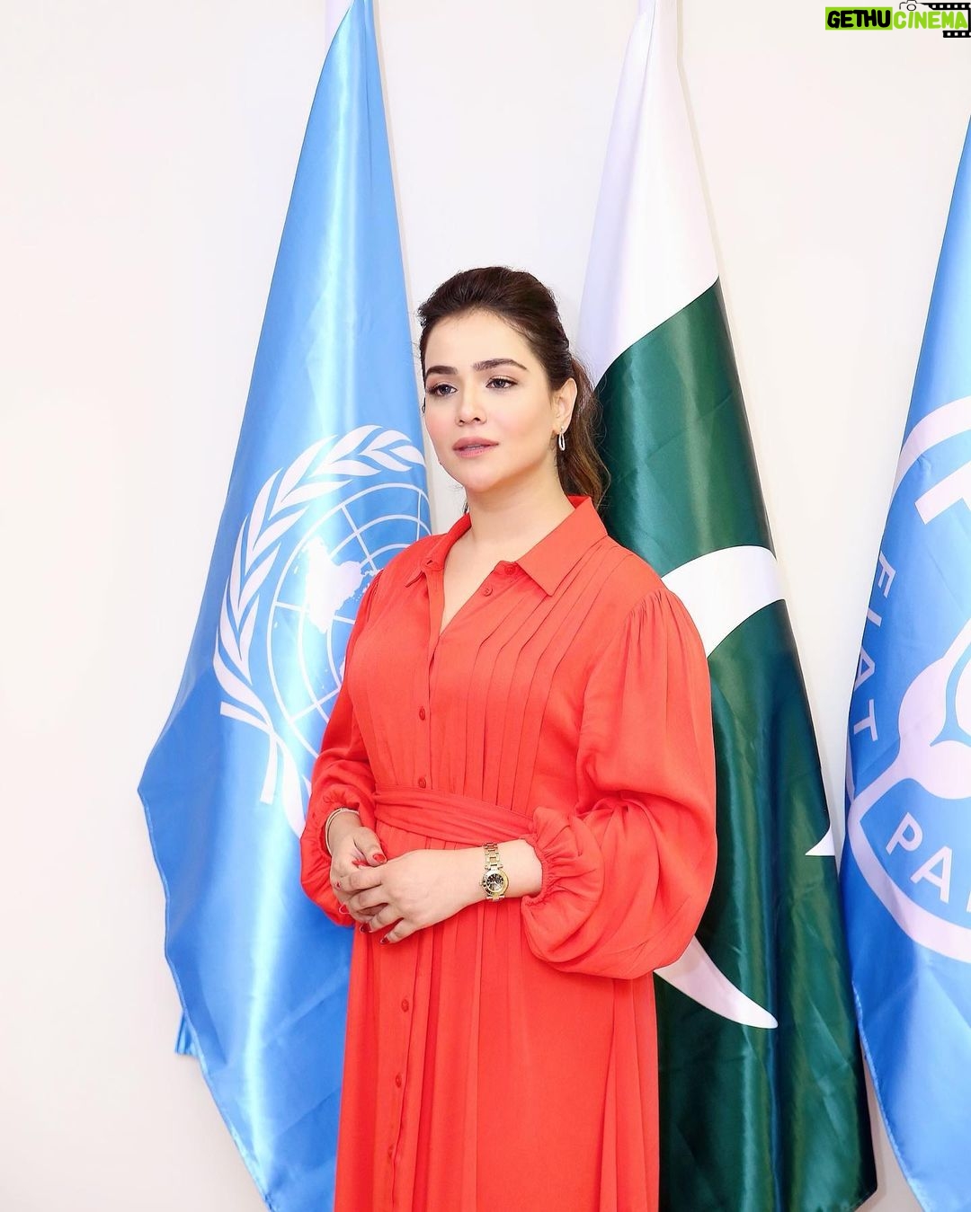 Humaima Malick Instagram - Today, I felt honored to be present among the Food and Agriculture Organization of the UN and stakeholders for celebration of the #WorldFoodDay. I heard amazing stories of the Women working in the food and nutrition sector of Pakistan. Without a doubt, I am inspired by our #FoodHeroes. Looking forward for more of this. Thank You FAO.