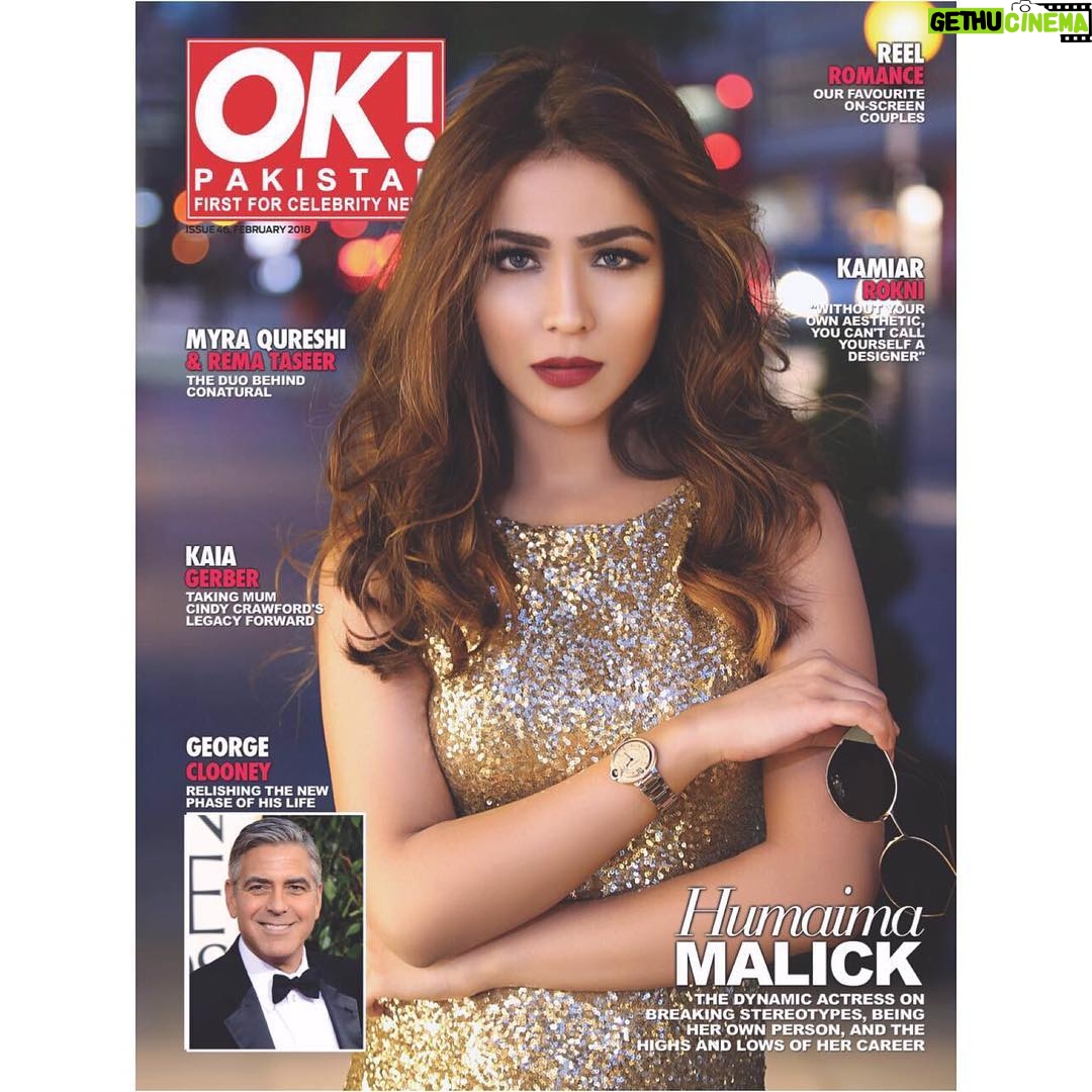 Humaima Malick Instagram - Cover Girl for “OK Pakistan”wearing @aliceandolivia @cartier @fendi @okpakistan 👊 London, United Kingdom