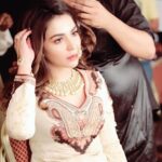Humaima Malick Instagram - "I love the person I've become, because I fought to become her " @nabila_salon @sonyabattla #showstoppers