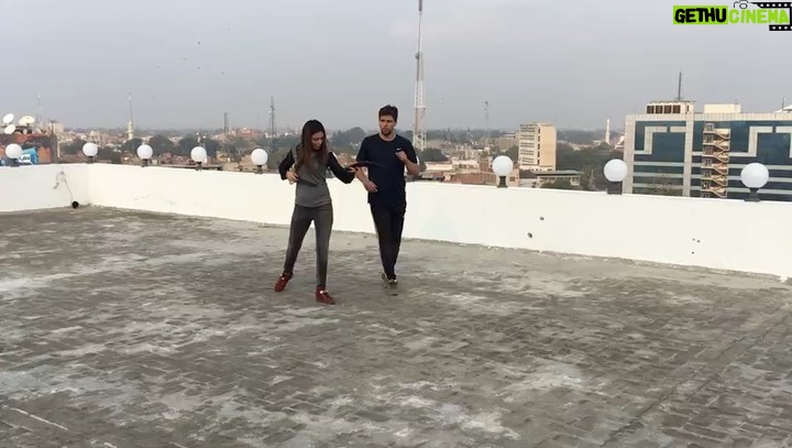 Humaima Malick Instagram - Practice makes every one perfect, @ammarahikmat @bilal_lashari @asadjkhan @maulajattofficial