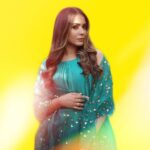 Humaima Malick Instagram - Sunshine in my mind ☀️ Wearing @museluxe Styled by @rida_aurangzaib Makeup done by: @humzak.makeup