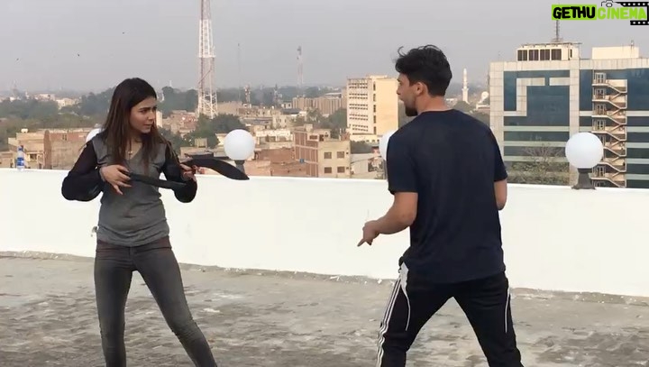 Humaima Malick Instagram - Practice makes every one perfect, @ammarahikmat @bilal_lashari @asadjkhan @maulajattofficial