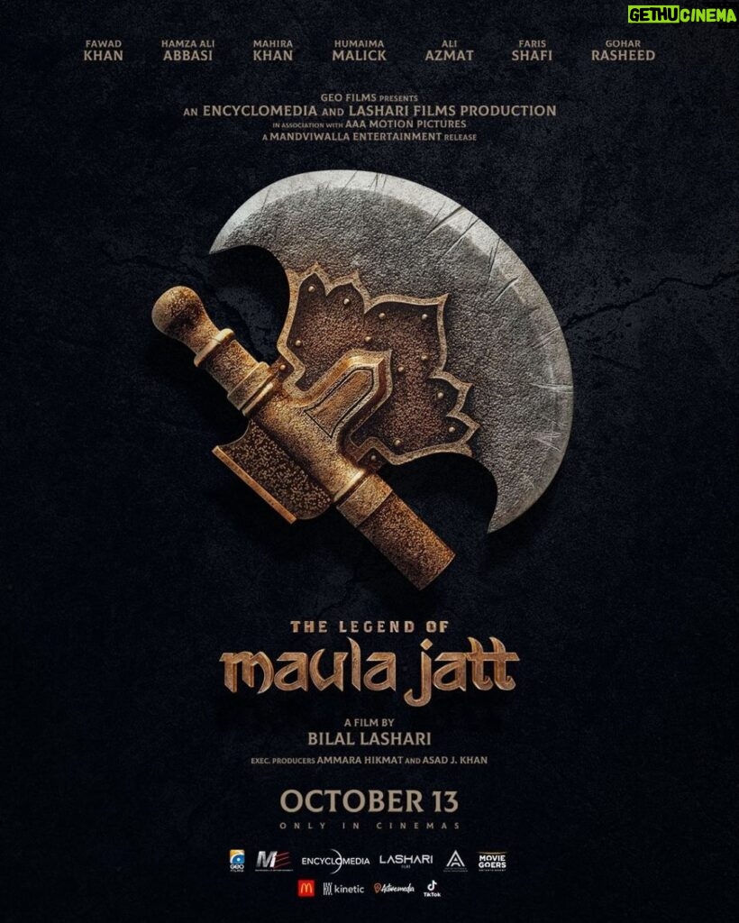 Humaima Malick Instagram - Punjabi cinema’s greatest rivalry arriving to a screen near you on October 13, 2022 #MaulaJatt2022 @fawadkhan81 @mahirahkhan @realhamzaaliabbasi @farishafi @aliazmatofficial @ammarahikmat @bilal_lashari @geofilms_geo
