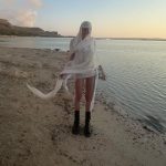 Hunter Schafer Instagram - got stung by a bee for the SECOND time in my life today !
