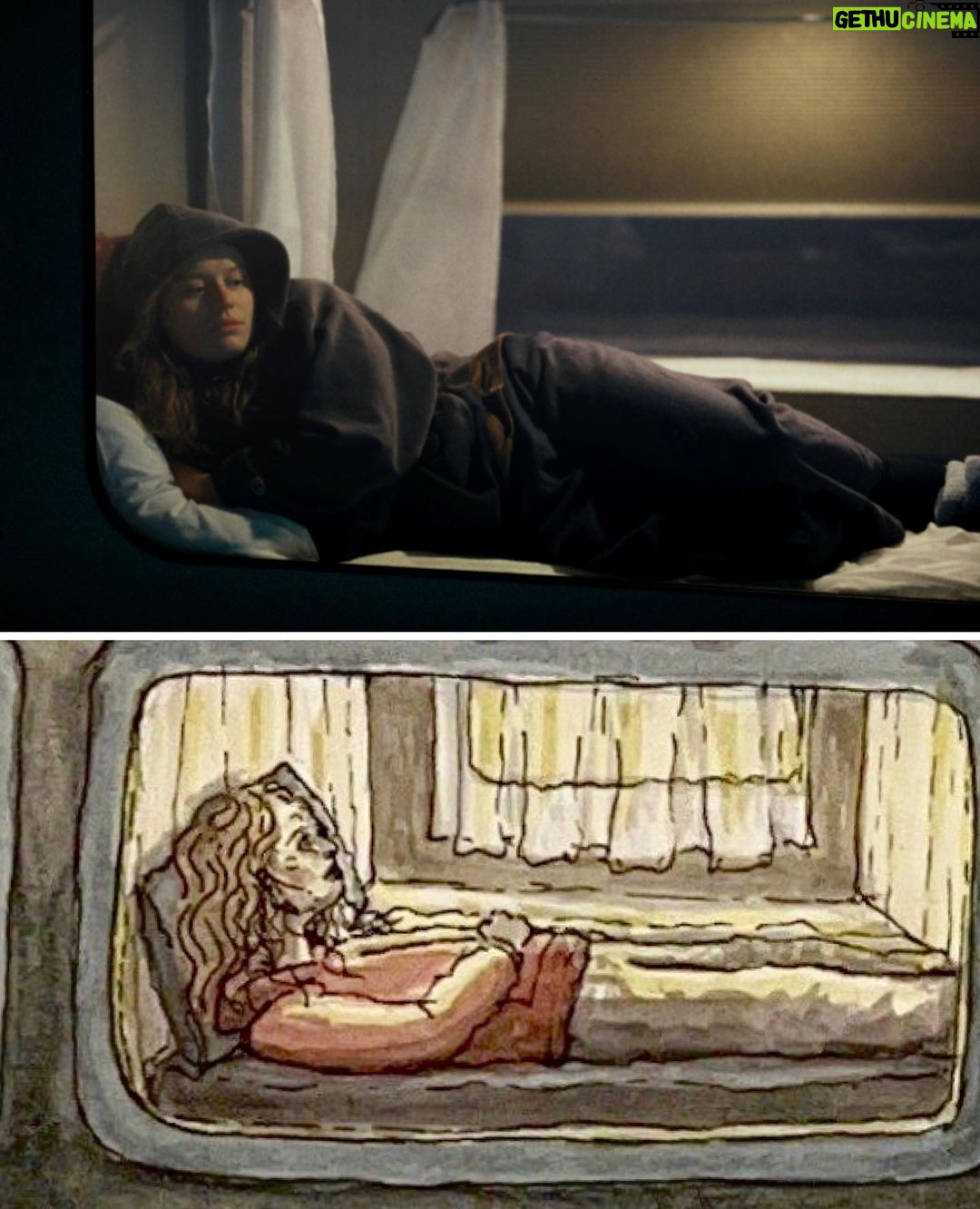 Hunter Schafer Instagram - storyboard // still @girlinred hornylovesickmess (my first time directing! thank u for trusting me: marie & team, somesuch, and all of the cast and crew <3) special thanks to @iamallimaxwell @frassysassy @lane.stroud