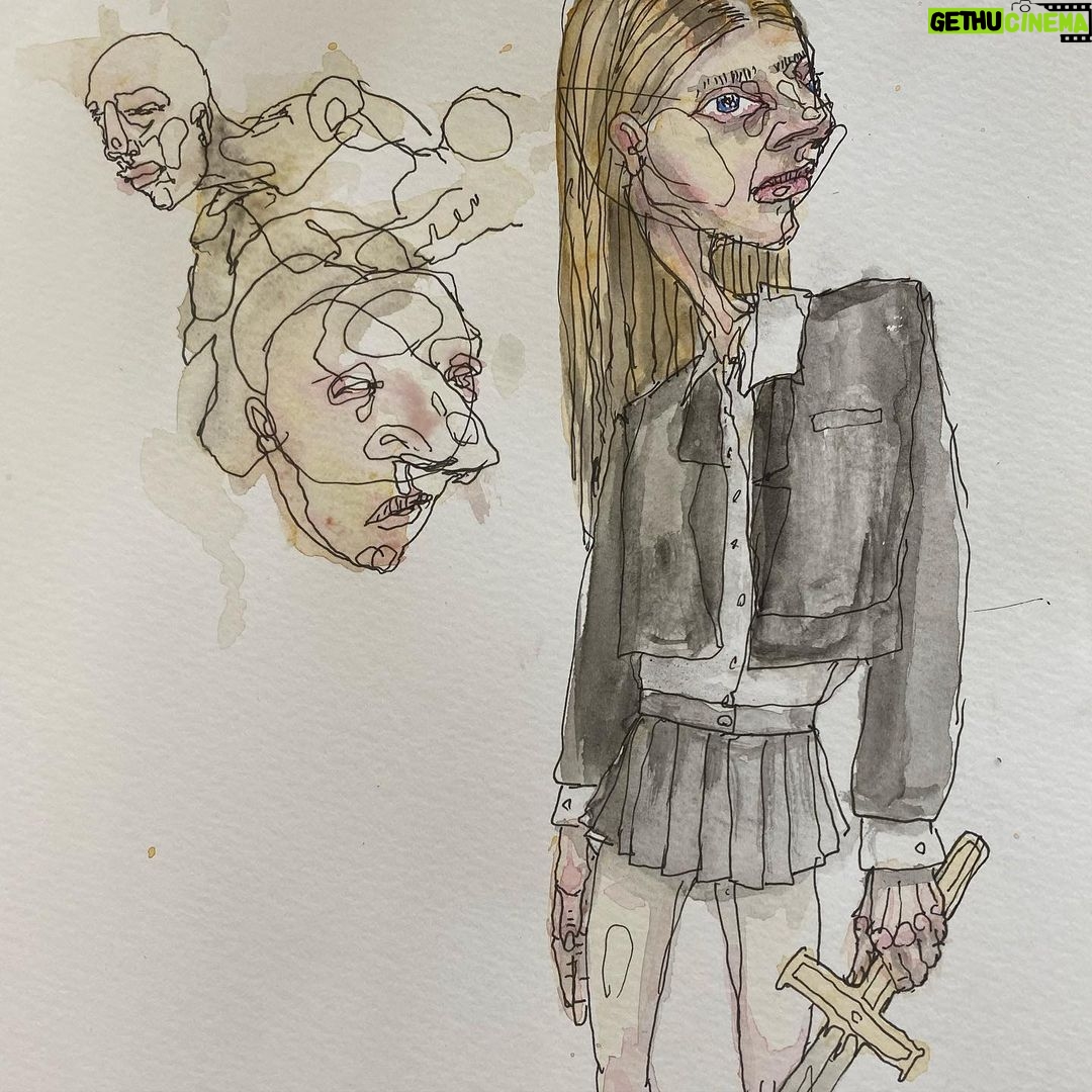 Hunter Schafer Instagram - quarantine art dump # 2