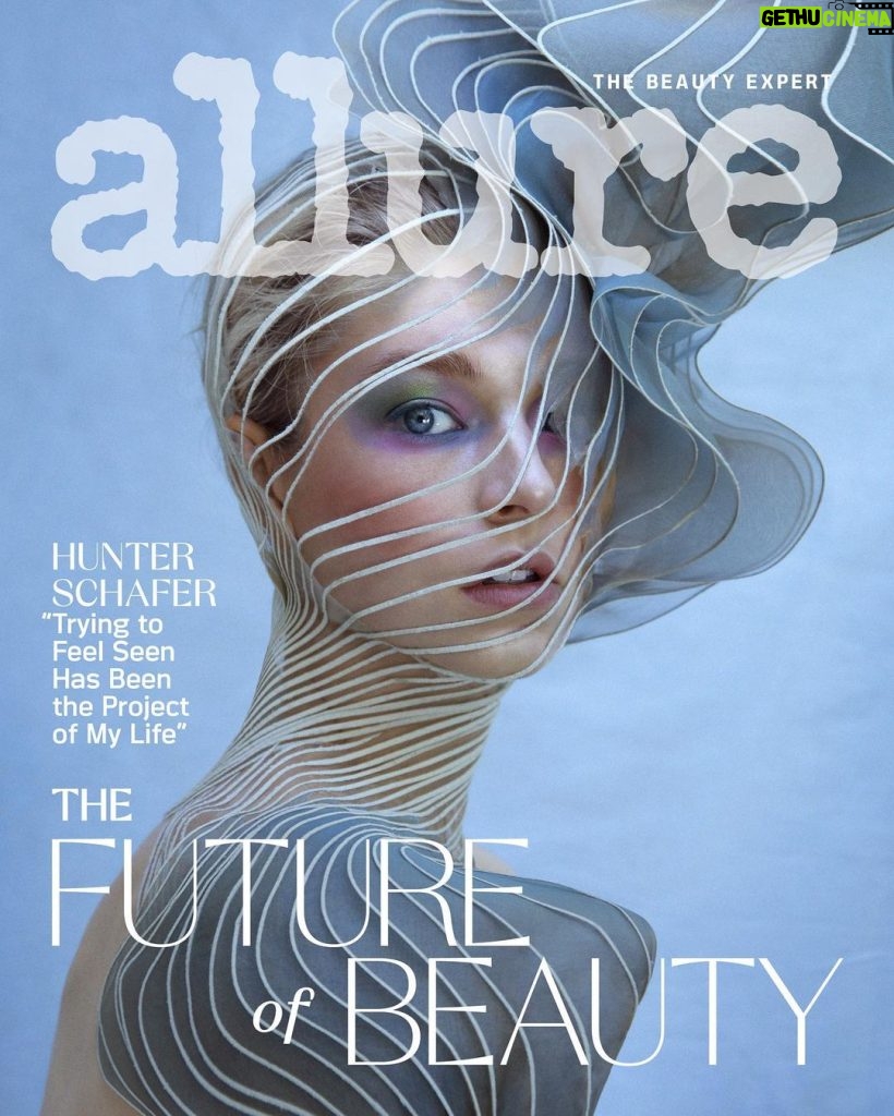 Hunter Schafer Instagram - very excited to be on the cover of @allure ‘s september issue talking about my partnership with @shiseido as their new Makeup Ambassador and exploring where beauty meets creativity <3 #shiseidoxhunter #shiseidomakeup