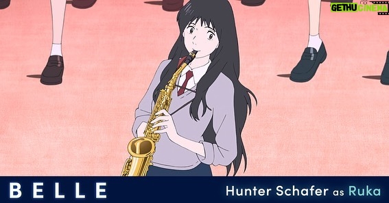 Hunter Schafer Instagram - veryy excited to be the voice behind Ruka in the english dub of @gkidsfilms new story: Belle 👾 :}