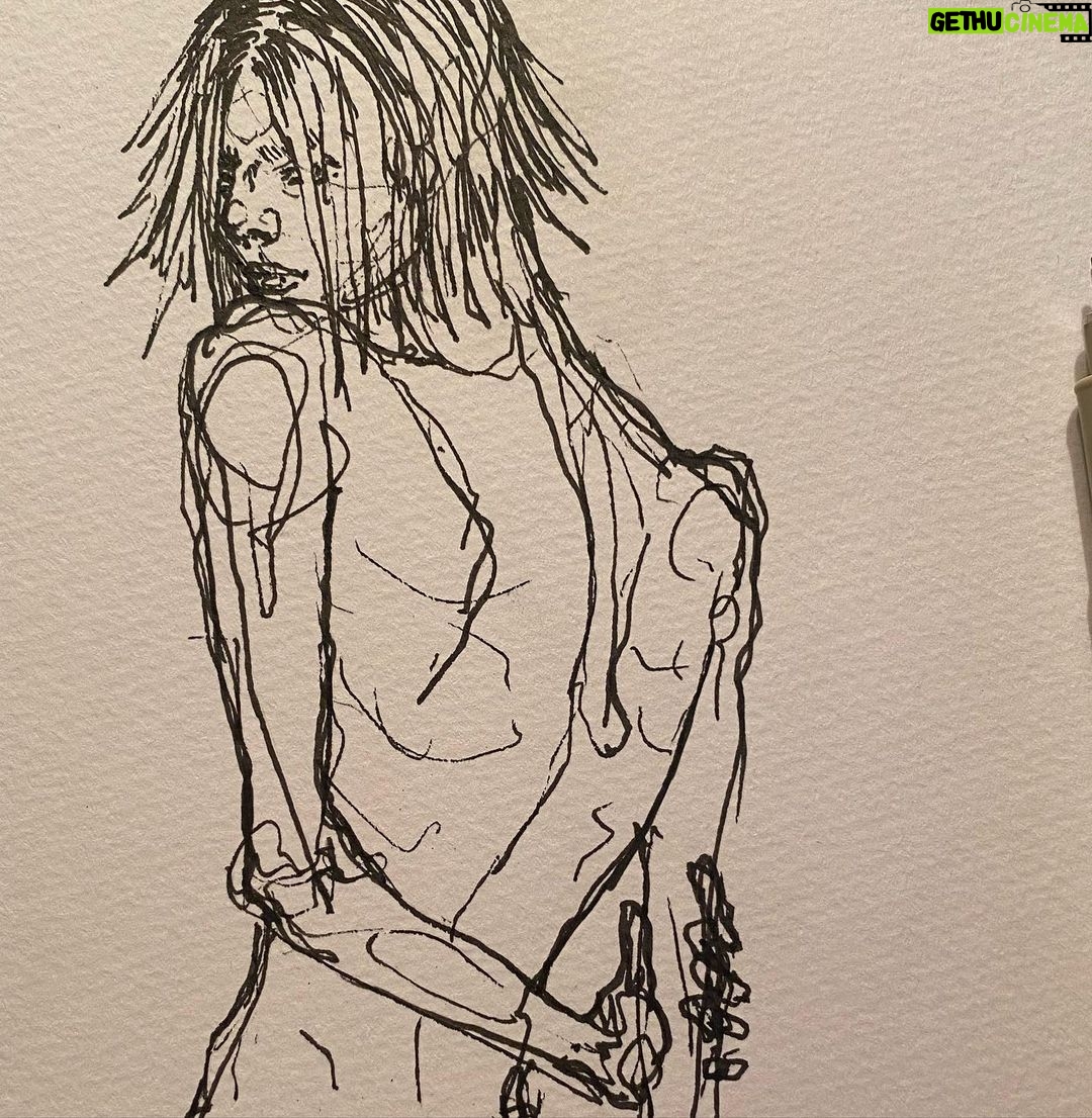 Hunter Schafer Instagram - scribble dump # 5 🌽
