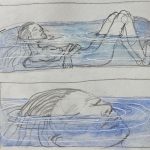 Hunter Schafer Instagram - quarantine art dump # 3