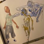 Hunter Schafer Instagram - quarantine art dump # 2