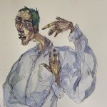 Hunter Schafer Instagram - quarantine art dump # 2