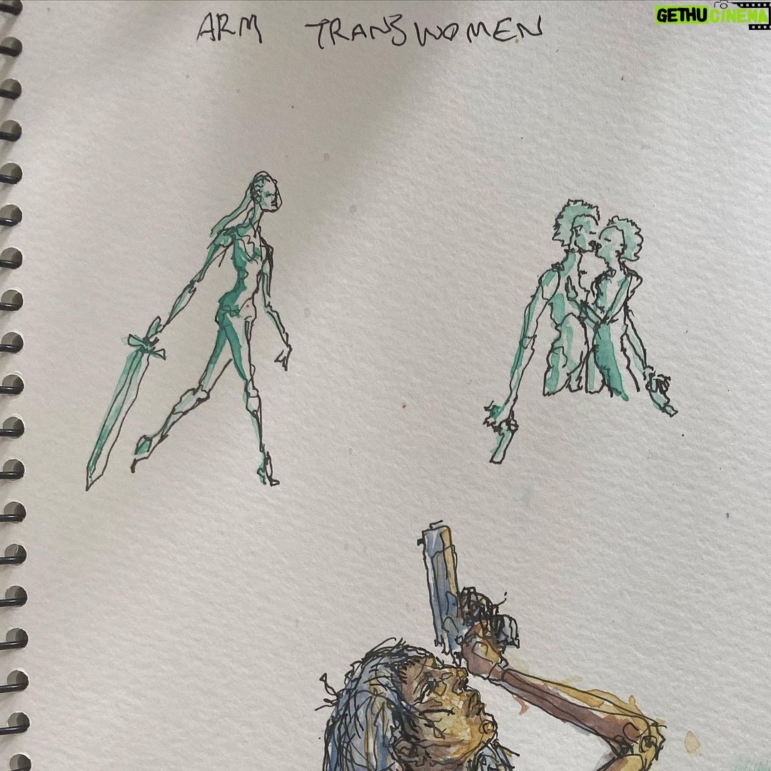 Hunter Schafer Instagram - quarantine art dump # 2