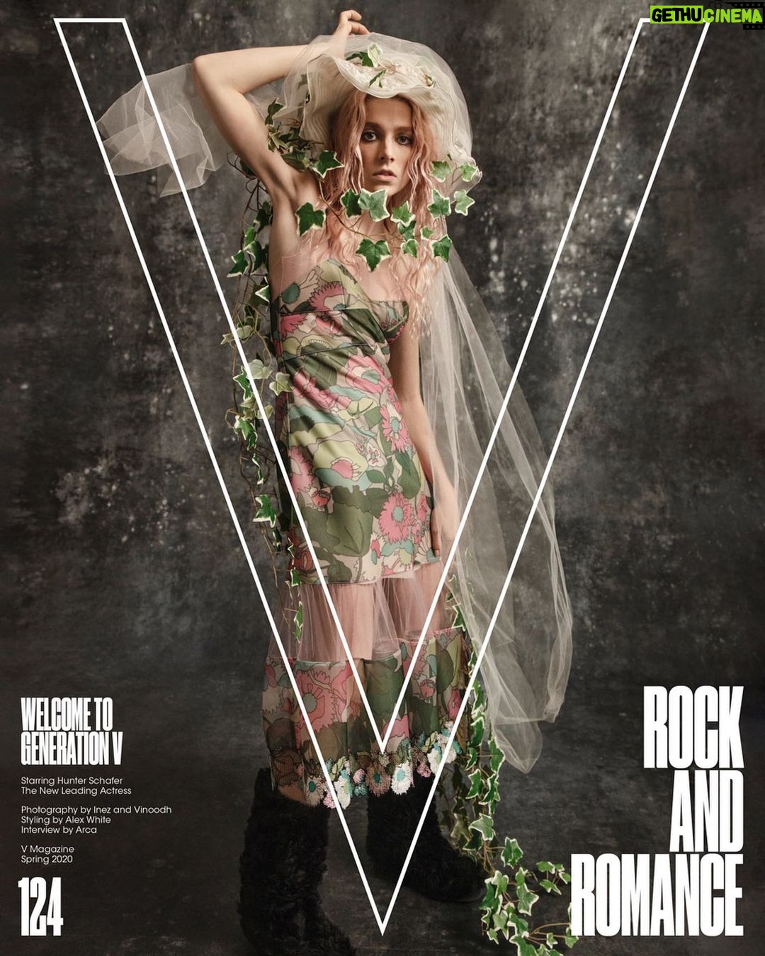 Hunter Schafer Instagram - V124- big thank youu @vmagazine for having me 🖤