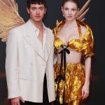 Hunter Schafer Instagram - @thehungergames BOSS world premiere in london 🖤 in custom @prada styled by @dara._