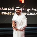 Hussain Al Jassmi Instagram - شكراً جائزة ⁧‫#أبوظبي‬⁩ العالمية للجوجيتسو على منحي لقباً سأعتز به دائماً "سفير رياضة الانجازات" ‏Ambassador of the sport of achievements