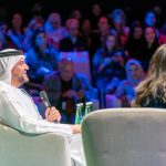 Hussain Al Jassmi Instagram - حوار ثقافي فني تحدثنا به في القمة الثقافية – أبوظبي في منارة السعديات عن ثقافة المجتمع الإماراتي المتعايش بالحب والإحترام وتبادل المعرفة مع شعوب العالم أجمع .. ‏القصص الملهمة للشيخ زايد وقادة الإمارات كانت حاضرة بروحها وسمو معانيها وأخلاقها التي تربينا عليها ونقلناها معنا الى المجتمعات حول العالم .. ‏شكراً للمحاورة الإعلامية منى الشاذلي ‏⁧‫#القمة_الثقافية_أبوظبي2024‬⁩ ‏⁧‫#في_أبوظبي‬⁩